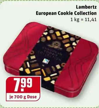 REWE Center Lambertz European Cookie Collection 700g Angebot