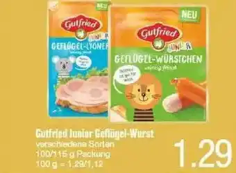 Edeka Gutfried Junior Geflügel-wurst Angebot