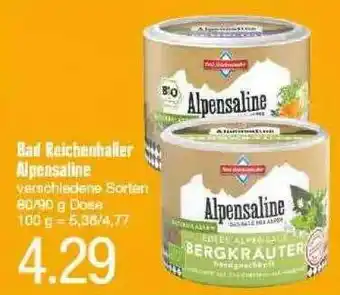 Edeka Bad Reichenhaller Alpensaline Angebot