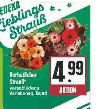 Edeka Herbstücher Strauß Angebot