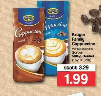 Famila Nord Ost Krüger Family Cappuccino Angebot