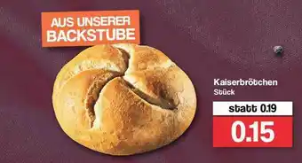 Famila Nord Ost Kaiserbrötchen Angebot