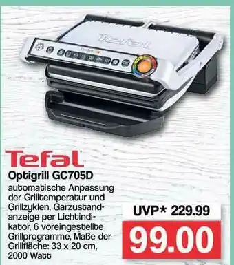 Famila Nord Ost Tefa Optigrill Gc705d Angebot