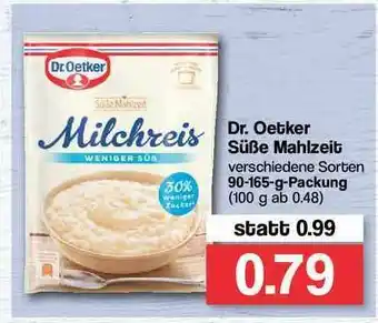 Famila Nord Ost Dr Oetker Süße Mahlzeit Angebot