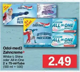 Famila Nord Ost Odol-med3 Zahncreme Angebot