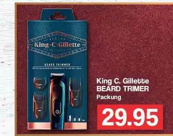 Famila Nord Ost King C. Gillette Beard Trimer Angebot