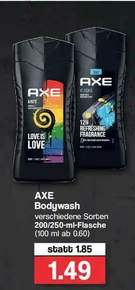 Famila Nord Ost Axe Bodywasch Angebot