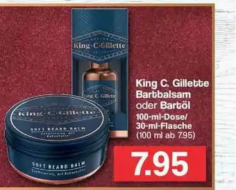 Famila Nord Ost King C. Gillette Bartbalsam Oder Bartöl Angebot