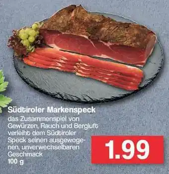 Famila Nord Ost Südtiroler Markenspeck Angebot