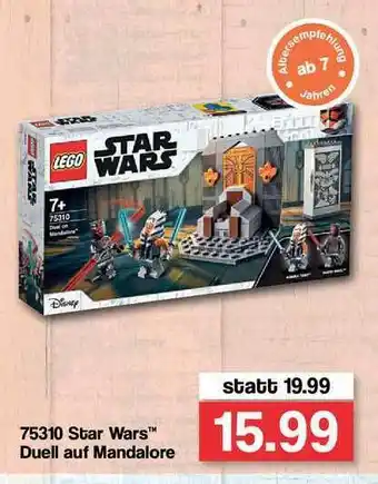 Famila Nord Ost Lego Star Wars Duell Auf Mandalore Angebot