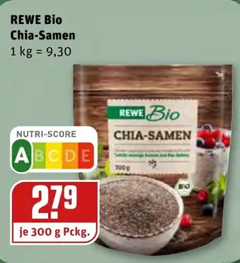 REWE Center Rewe Bio Chia Samen 300g Angebot