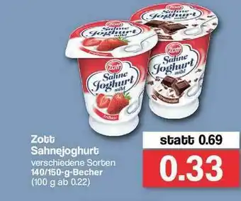 Famila Nord Ost Zott Sahnejoghurt Angebot