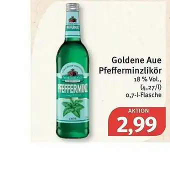 Feneberg Goldene Aue Pfefferminzlikör Angebot