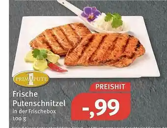 Feneberg Frische Putenschnitzel Angebot