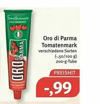 Feneberg Oro Di Parma Tomatenmark Angebot