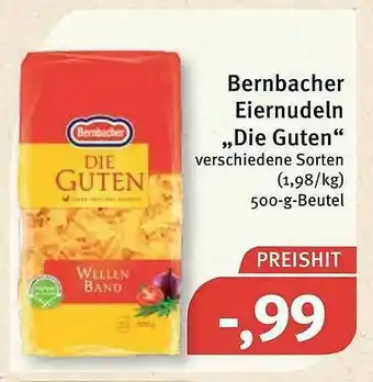 Feneberg Bernbacher Eiernudeln „die Guten” Angebot