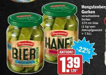 Hit Hengstenberg Gurken Angebot