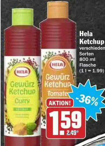 Hit Hela Ketchup Angebot