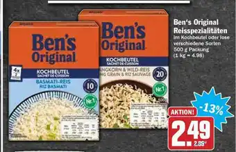 Hit Ben's Original Reisspezialitäten Angebot