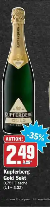 Hit Kupferberg Gold Sekt Angebot