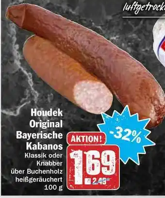 Hit Houdek Original Bayerische Kabanos Angebot