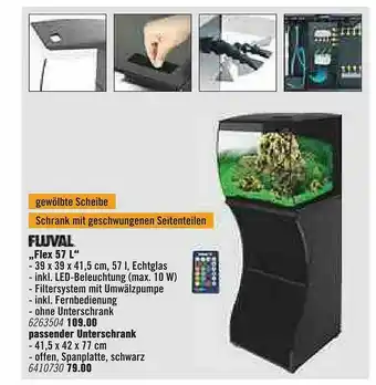 Hornbach Fluval „flex 57 L” Angebot