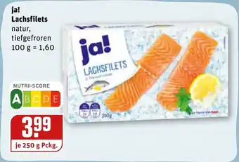 REWE Center ja! Lachsfilets 250g Angebot