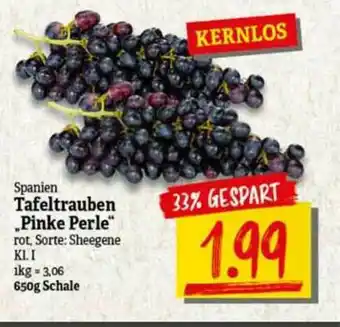 nah & gut Spanien Tafeltrauben „pinke Perle” Angebot