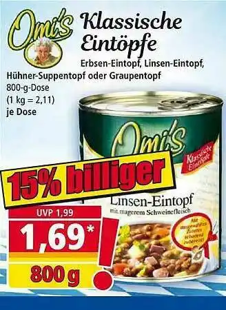 Norma Omi's Klassische Eintöpfe Angebot