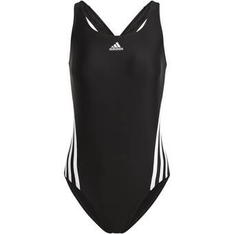 Intersport Adidas damen badeanzug adidas 3-streifen black/white 42 Angebot
