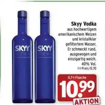 Wasgau Skyy Vodka Angebot