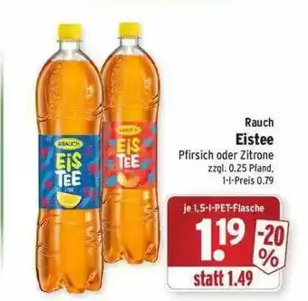 Wasgau Rauch Eistee Angebot