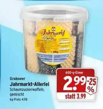 Wasgau Grabower Jahrmarkt-allerlei Angebot