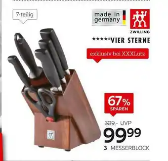 XXXLutz Zwilling Messerblock Angebot