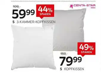 XXXLutz Centa Star 3-kammer-kopfkissen Angebot