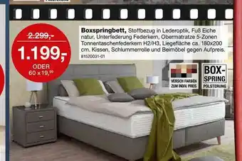 Möbel Schulenburg Boxspringbett Angebot