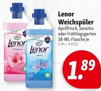 Nah & Frisch Lenor Weichspüler 38-WL Flasche Angebot