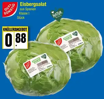 EDEKA Bandelt GUT& GÜNSTIG Eisbergsalat Angebot