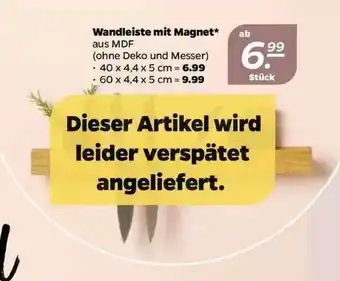 NETTO Wandleiste Mit Magnet Angebot