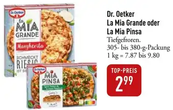 Galeria Markthalle Dr. Oetker La Mia Grande oder La Mia Pinsa 305-380 g Packung Angebot