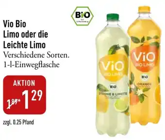 Galeria Markthalle Vio Bio Limo oder die Leichte Limo 1 L Angebot