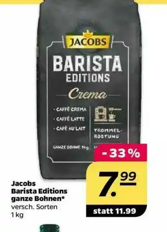 NETTO Jacobs Barista Editions Ganze Bohnen Angebot