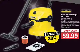 Famila Nord West KARCHER Nass-/Trockensauger WD 2 Plus Angebot