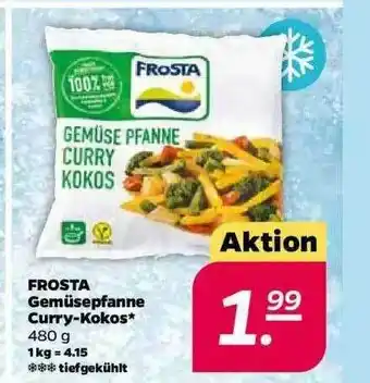 NETTO Frosta Gemüsepfanne Curry-kokos Angebot