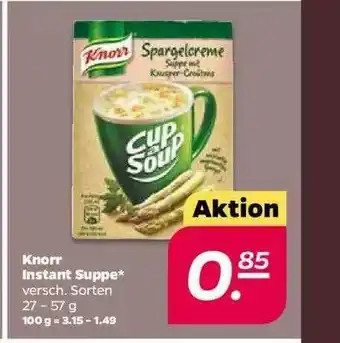 NETTO Knorr Instant Suppe Angebot