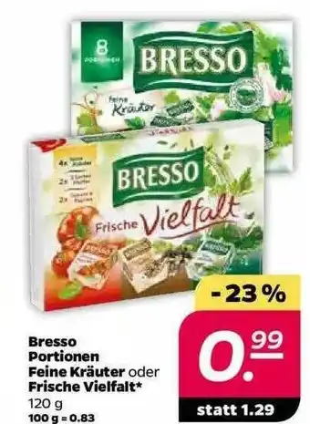 NETTO Bresso Portionen Feine Kräuter Oder Frische Vielfalt Angebot