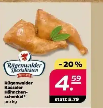 NETTO Rügenwalder Kasseler Hähnchen-schenkel Angebot