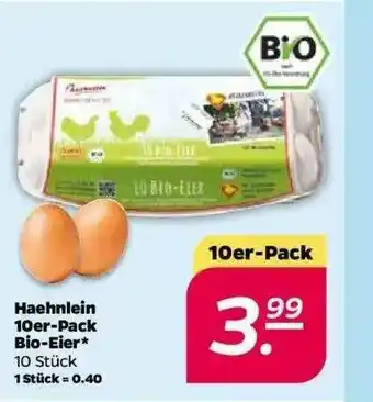 NETTO Haehnlein 10er-pack Bio-eier Angebot