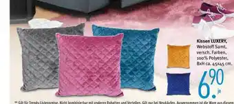 Trends Möbel Kissen Luxery Angebot