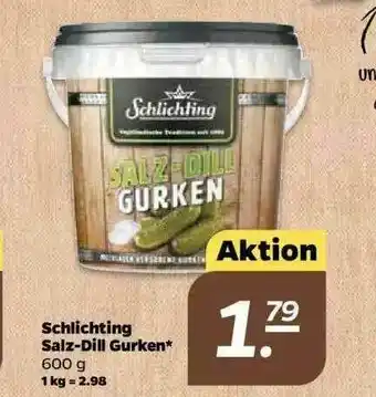 NETTO Schlichting Salz-dill Gurken Angebot